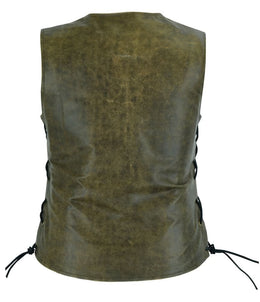 Zestie Women's leather motorcycle vest Women's Leather Vests Renegade Classics