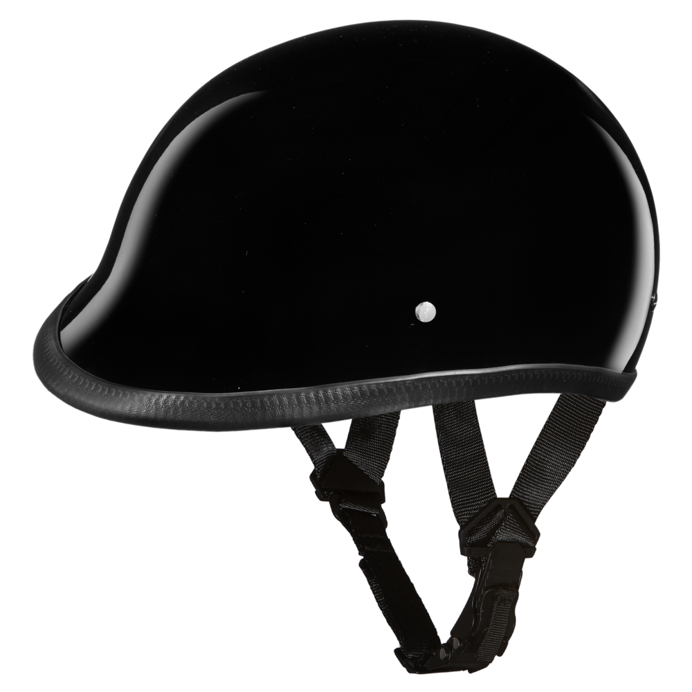 H1-A D.O.T. HAWK: HI-GLOSS BLACK Helmets Daytona Helmets