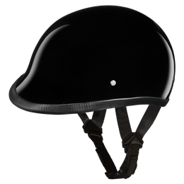 H1-A D.O.T. HAWK: HI-GLOSS BLACK Helmets Daytona Helmets