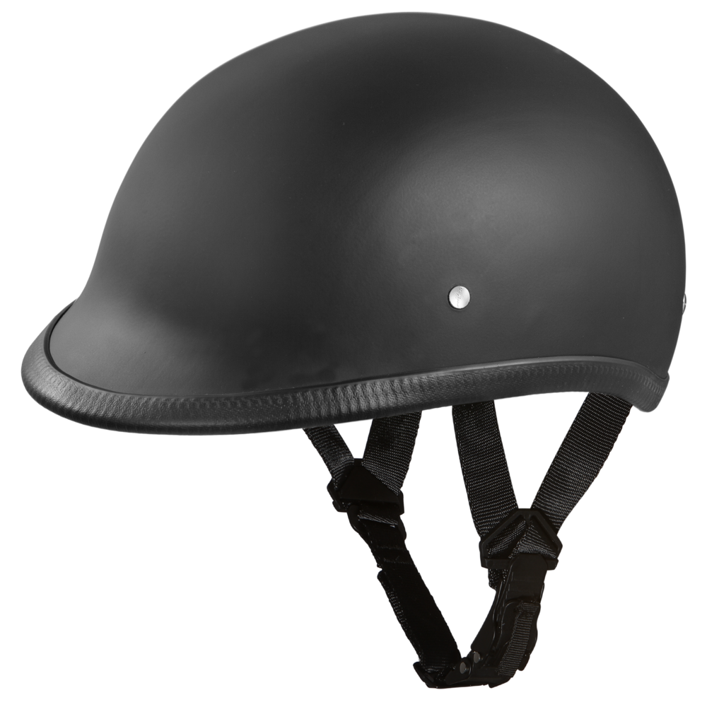 H1-B D.O.T. HAWK: DULL BLACK Helmets Daytona Helmets