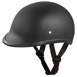 H1-B D.O.T. HAWK: DULL BLACK Helmets Daytona Helmets