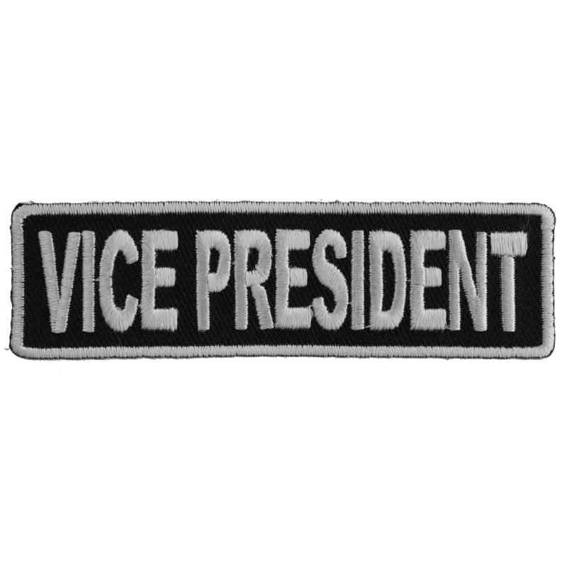 P3713 Vice President Patch 3.5 Inch White Patches The Cheap Place