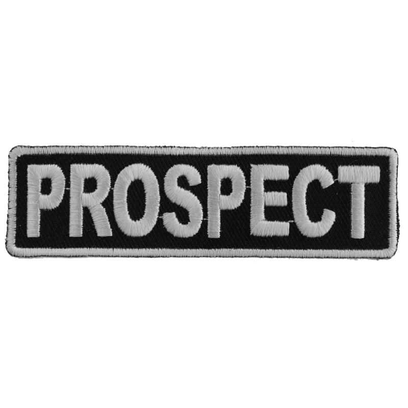 P3709 Prospect Patch 3.5 Inch White Patches The Cheap Place