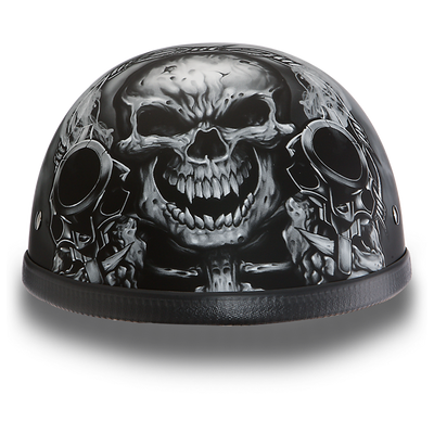 6002G EAGLE- W/ GUNS Non-DOT Helmets Daytona Helmets