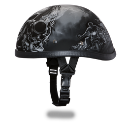 6002G EAGLE- W/ GUNS Non-DOT Helmets Daytona Helmets