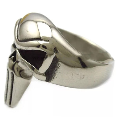 R3003 Punisher Skull Stainless Steel Biker Ring Rings Renegade Classics