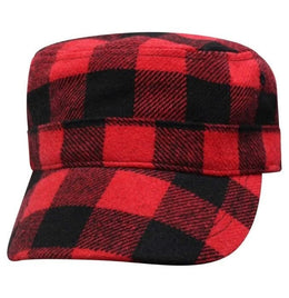68pld-fbp Buffalo Plaid Fatique Hats Capsmith, Inc.