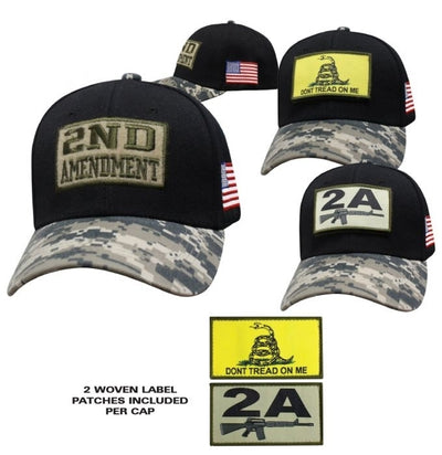 SPBCBDC Patch Base Cap Black Digital Camo Hats Capsmith, Inc.