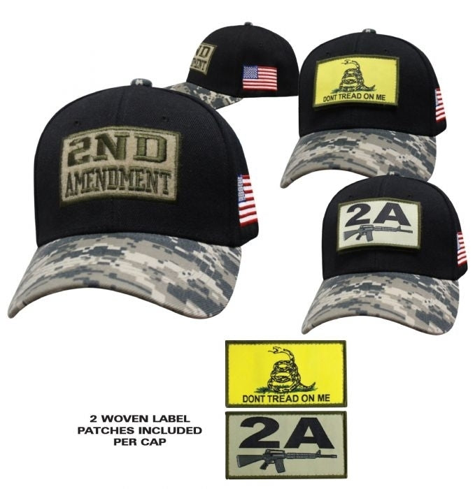 SPBCBDC Patch Base Cap Black Digital Camo Hats Capsmith, Inc.