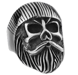 R108 Stainless Steel Biker Grandpa Biker Ring Rings Renegade Classics