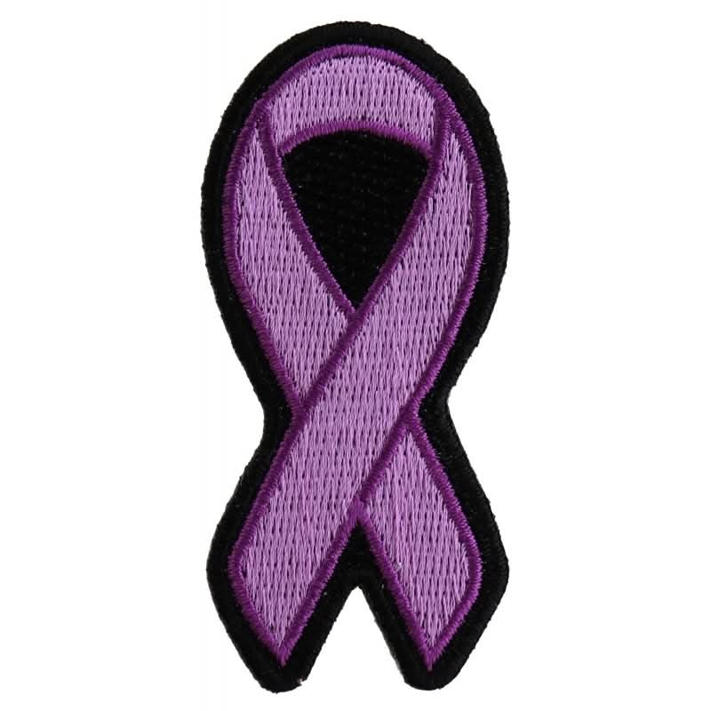 P2762 Purple Ribbon Patch For Breast Cancer Survivors Patches The Cheap Place
