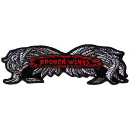 P2951 Broken Wings Small Biker Patch Patches The Cheap Place