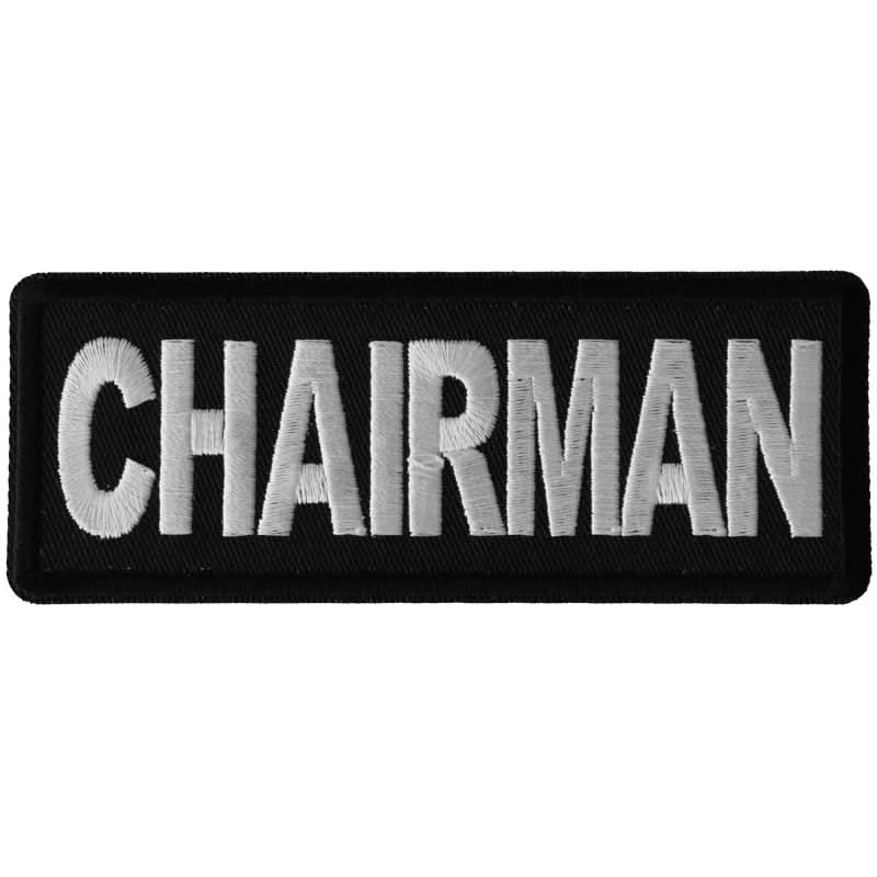 P6283 Chairman Patch Patches The Cheap Place