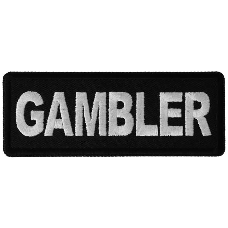 P6380 Gambler Patch Patches The Cheap Place