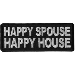 P6695 Happy Spouse Happy House Patch Patches The Cheap Place