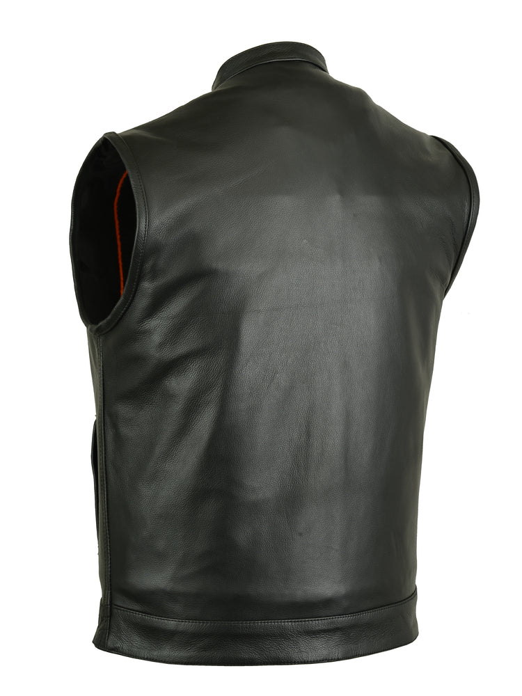 Renegade Classics Pick Black Motorcycle Vest