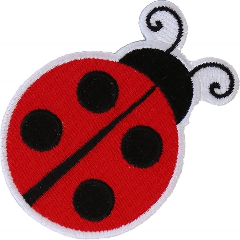 P5544 Lady Bug Iron On Patch Patches The Cheap Place