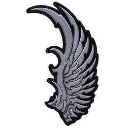 PR3783 Right Silver Eagle Wing Patch Patches The Cheap Place