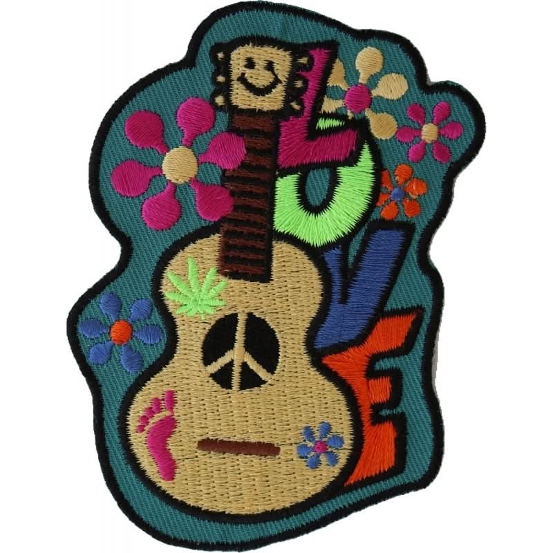 P4920 Love Guitar Cute Patch Patches The Cheap Place