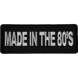 P6676 Made in the 80s Novelty Iron on Patch Patches The Cheap Place