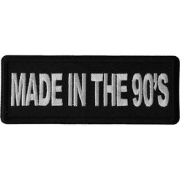 P6677 Made in the 90s Novelty Iron on Patch Patches The Cheap Place