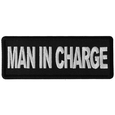 P6284 Man in Charge Patch Patches The Cheap Place