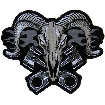 PL6703 Ram with Pistons Large Back Patch Patches The Cheap Place