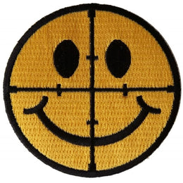 P6548 Sniper Scope Smiley Face Patch Patches The Cheap Place