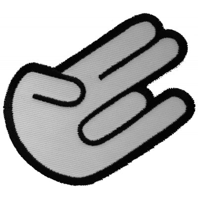 P3350 Shocker Hand Sign Patch Patches The Cheap Place
