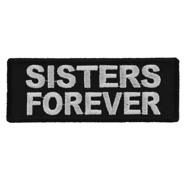 P5337 Sisters Forever Iron on Morale Patch Patches The Cheap Place