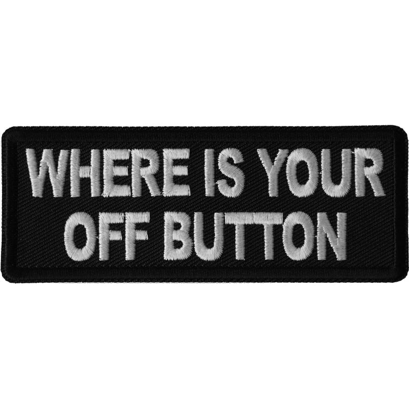 P6669 Where your Off Button Patch Patches The Cheap Place