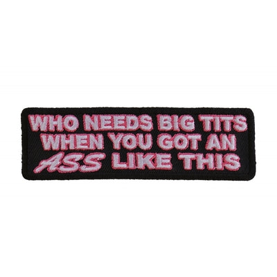 P2855 Who Needs Tits With This Ass Patch Patches The Cheap Place