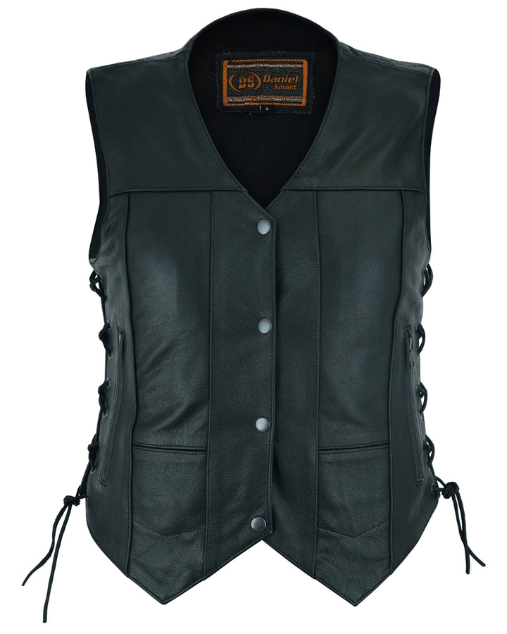 Wild Orchid Women's leather vest