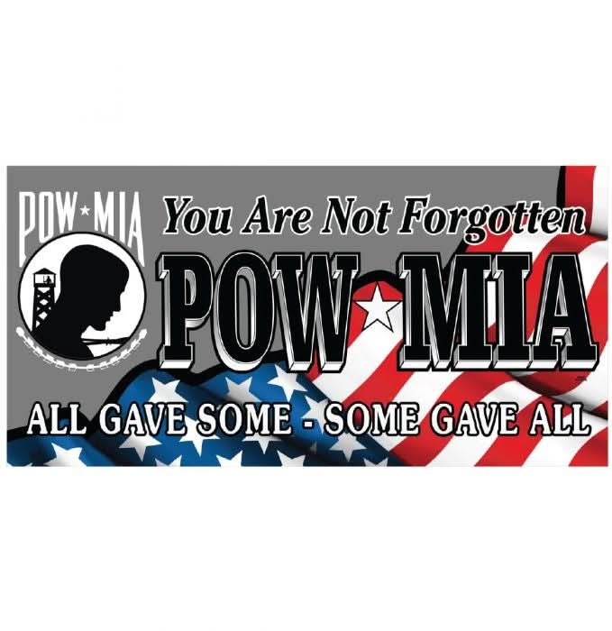 Spowft POW*MIA Waving Flag Towel Flags Capsmith, Inc.