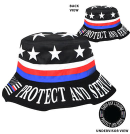 Spsvbkt Protect and Serve Bucket Hats Capsmith, Inc.
