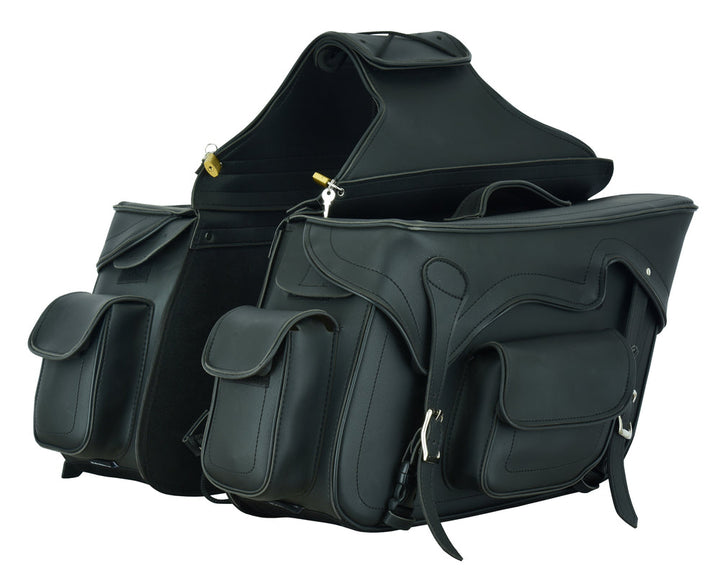 DS Two Strap Saddle Bag Saddle Bags Renegade Classics