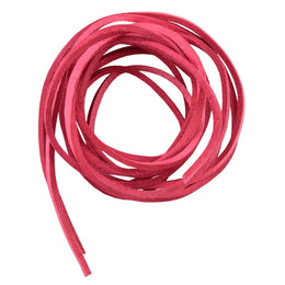 SLPINK 6' Feet Leather Laces - Hot Pink Laces Renegade Classics
