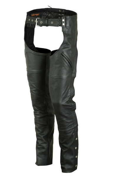 Latigo Unisex leather motorcycle chaps Chaps & Pants Renegade Classics