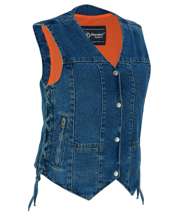 Blue Haven womens denim vest