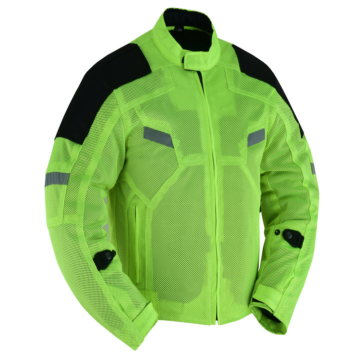 Elite Men's High-Vis Performance Mesh Jacket