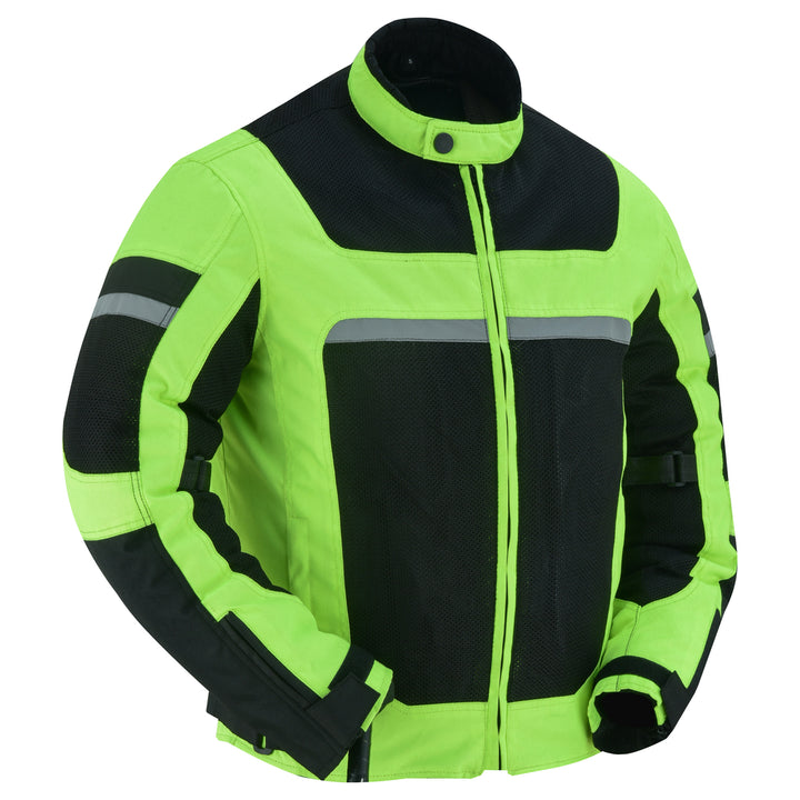 Performer Men's High-Vis Racer Mesh Jacket