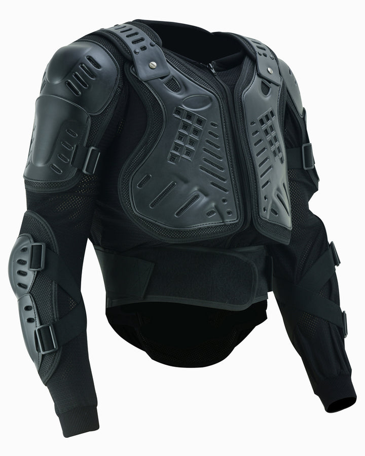 Motorcycle Full Protection Body Armor - Black