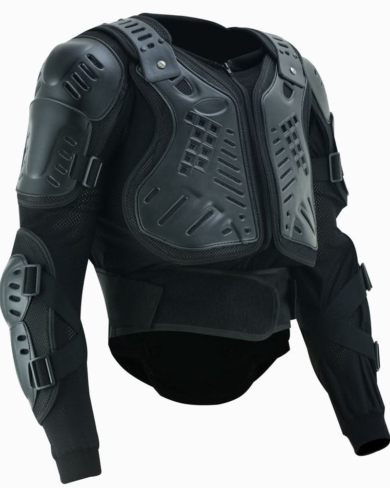 Motorcycle Full Protection Body Armor - Black Body Armor Renegade Classics