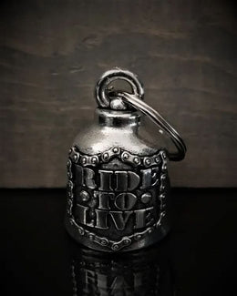 BB-136 Live To Ride Biker Sheild Bell Bravo Bells Bravo Bells