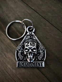 BBK-04 The 2nd Amendment Keychain Wallet Chains/Key Leash Bravo Bells