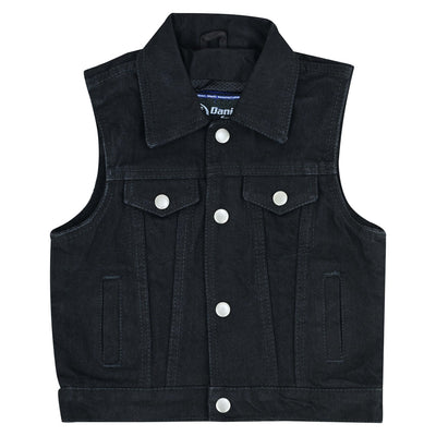 Deltho kids denim vest Kid's Leather Renegade Classics