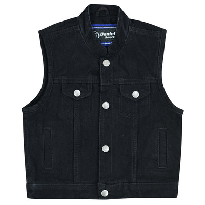 Carzo kids denim vest Kid's Leather Renegade Classics