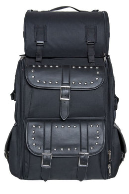 DS Updated Touring Sissy Bar Bag w/ Studs Sissy Bar Bags Renegade Classics