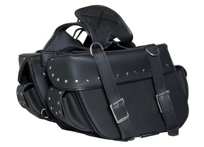 DS Two Strap Saddle Bag w/ Studs Saddle Bags Renegade Classics
