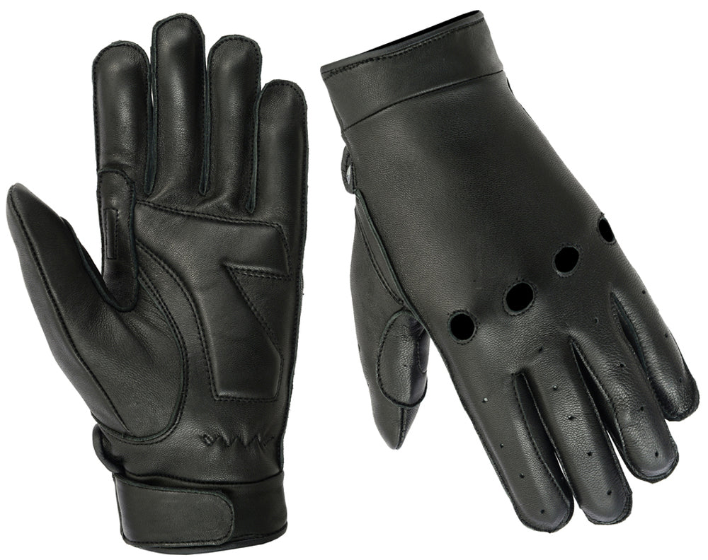 Openroad Men's Premium Aniline Leather Cruiser Gloves